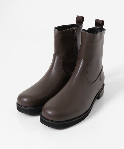 SENSE OF PLACE by URBAN RESEARCH / センスオブプレイス バイ アーバンリサーチ ブーツ（ショート丈） | ラウンドトゥサイドジップブーツ | 詳細7