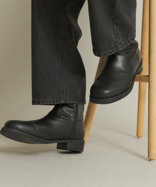 SENSE OF PLACE by URBAN RESEARCH / センスオブプレイス バイ アーバンリサーチ ブーツ（ショート丈） | ラウンドトゥサイドジップブーツ | 詳細9
