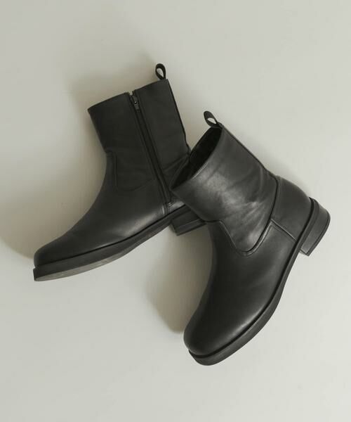 SENSE OF PLACE by URBAN RESEARCH / センスオブプレイス バイ アーバンリサーチ ブーツ（ショート丈） | ラウンドトゥサイドジップブーツ | 詳細12
