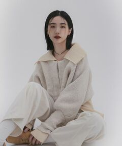 SENSE OF PLACE by URBAN RESEARCH / センスオブプレイス バイ アーバンリサーチ ニット・セーター | クロップドドルマンカーディガン