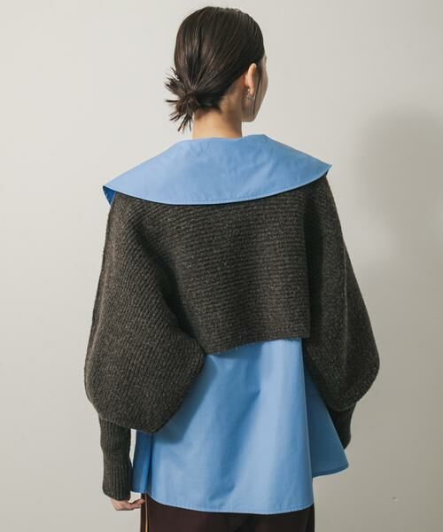 SENSE OF PLACE by URBAN RESEARCH / センスオブプレイス バイ アーバンリサーチ ニット・セーター | クロップドドルマンカーディガン | 詳細3