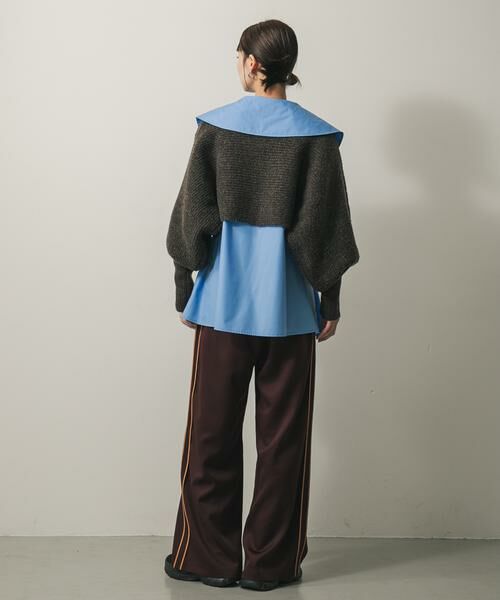 SENSE OF PLACE by URBAN RESEARCH / センスオブプレイス バイ アーバンリサーチ ニット・セーター | クロップドドルマンカーディガン | 詳細5