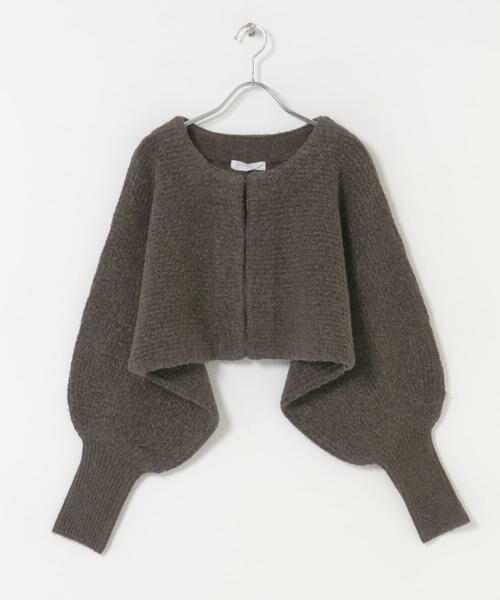SENSE OF PLACE by URBAN RESEARCH / センスオブプレイス バイ アーバンリサーチ ニット・セーター | クロップドドルマンカーディガン | 詳細6