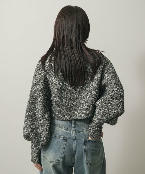 SENSE OF PLACE by URBAN RESEARCH / センスオブプレイス バイ アーバンリサーチ ニット・セーター | クロップドドルマンカーディガン | 詳細11