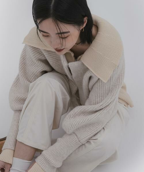 SENSE OF PLACE by URBAN RESEARCH / センスオブプレイス バイ アーバンリサーチ ニット・セーター | クロップドドルマンカーディガン | 詳細22