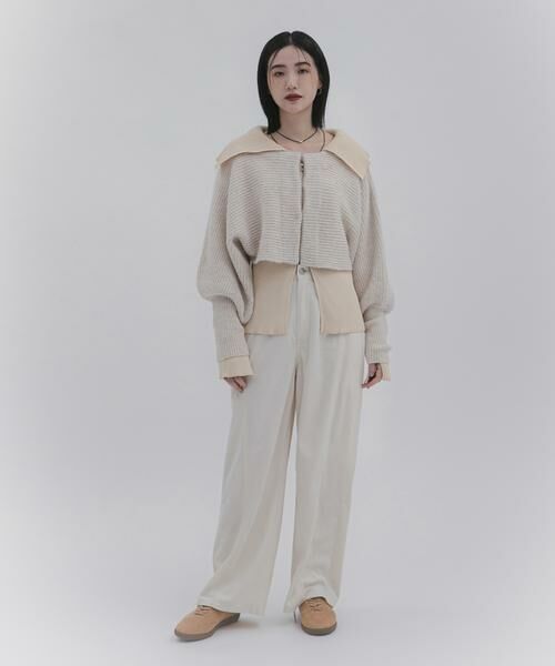 SENSE OF PLACE by URBAN RESEARCH / センスオブプレイス バイ アーバンリサーチ ニット・セーター | クロップドドルマンカーディガン | 詳細25