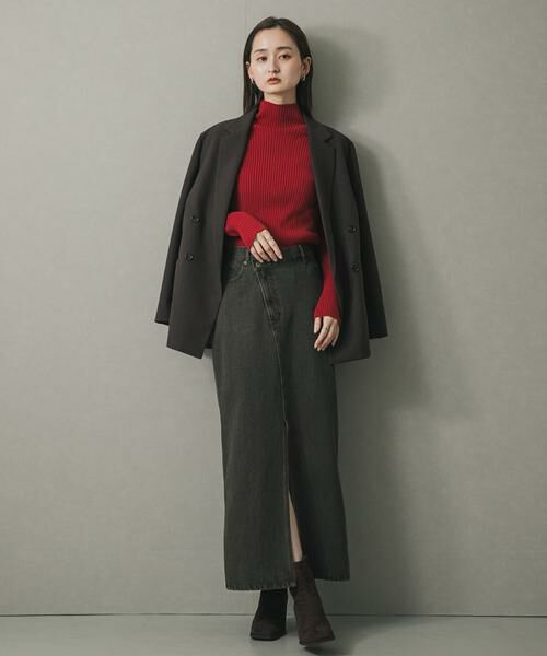 SENSE OF PLACE by URBAN RESEARCH / センスオブプレイス バイ アーバンリサーチ ニット・セーター | 『一部WEB限定カラー』『毛玉防止』ストレッチリブハイネックセーター | 詳細4