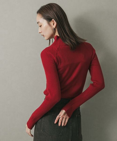 SENSE OF PLACE by URBAN RESEARCH / センスオブプレイス バイ アーバンリサーチ ニット・セーター | 『一部WEB限定カラー』『毛玉防止』ストレッチリブハイネックセーター | 詳細7