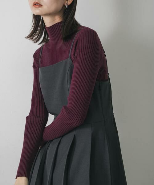 SENSE OF PLACE by URBAN RESEARCH / センスオブプレイス バイ アーバンリサーチ ニット・セーター | 『一部WEB限定カラー』『毛玉防止』ストレッチリブハイネックセーター | 詳細10