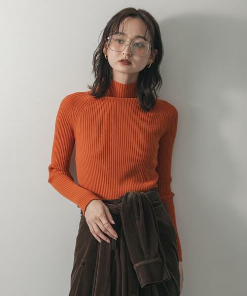 SENSE OF PLACE by URBAN RESEARCH / センスオブプレイス バイ アーバンリサーチ ニット・セーター | 『一部WEB限定カラー』『毛玉防止』ストレッチリブハイネックセーター | 詳細17