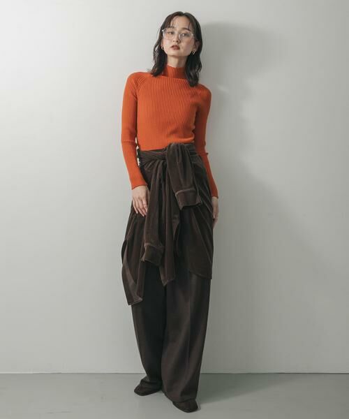 SENSE OF PLACE by URBAN RESEARCH / センスオブプレイス バイ アーバンリサーチ ニット・セーター | 『一部WEB限定カラー』『毛玉防止』ストレッチリブハイネックセーター | 詳細20