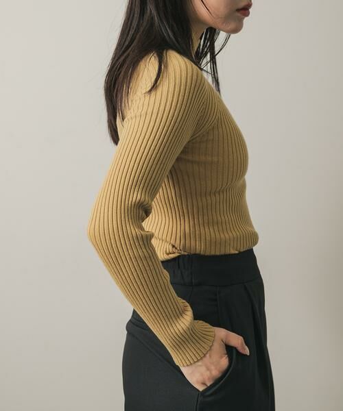 SENSE OF PLACE by URBAN RESEARCH / センスオブプレイス バイ アーバンリサーチ ニット・セーター | 『一部WEB限定カラー』『毛玉防止』ストレッチリブハイネックセーター | 詳細26