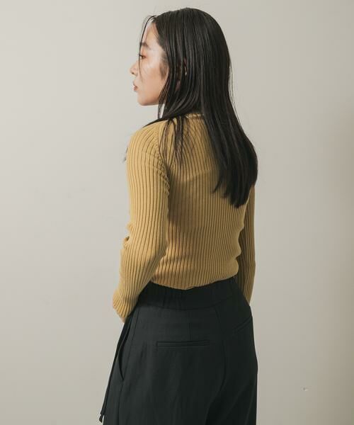 SENSE OF PLACE by URBAN RESEARCH / センスオブプレイス バイ アーバンリサーチ ニット・セーター | 『一部WEB限定カラー』『毛玉防止』ストレッチリブハイネックセーター | 詳細28