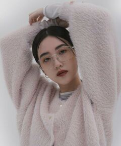 SENSE OF PLACE by URBAN RESEARCH / センスオブプレイス バイ アーバンリサーチ カーディガン・ボレロ | 『一部WEB限定カラー』ラメシャギークロップドカーディガン