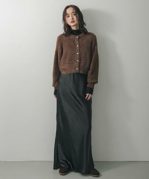 SENSE OF PLACE by URBAN RESEARCH / センスオブプレイス バイ アーバンリサーチ カーディガン・ボレロ | 『一部WEB限定カラー』ラメシャギークロップドカーディガン | 詳細4