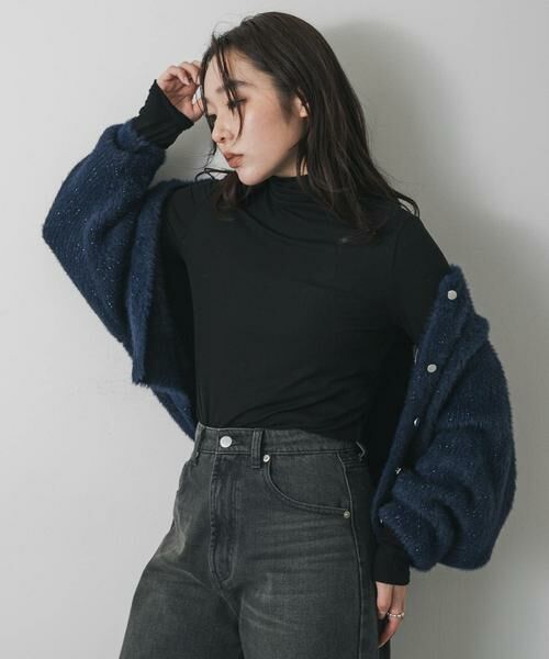 SENSE OF PLACE by URBAN RESEARCH / センスオブプレイス バイ アーバンリサーチ カーディガン・ボレロ | 『一部WEB限定カラー』ラメシャギークロップドカーディガン | 詳細18