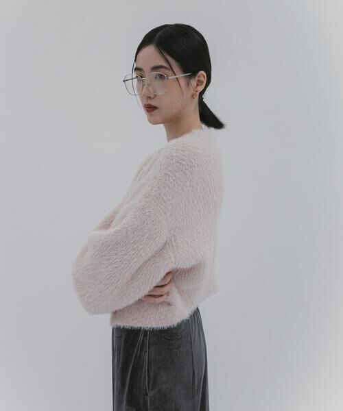 SENSE OF PLACE by URBAN RESEARCH / センスオブプレイス バイ アーバンリサーチ カーディガン・ボレロ | 『一部WEB限定カラー』ラメシャギークロップドカーディガン | 詳細27