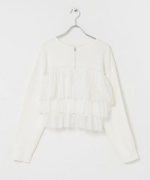 SENSE OF PLACE by URBAN RESEARCH / センスオブプレイス バイ アーバンリサーチ ニット・セーター | ダブルジップフリルニットカーディガン | 詳細22