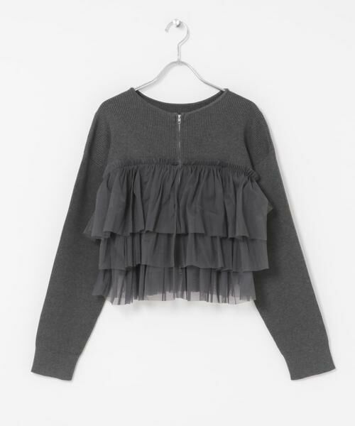 SENSE OF PLACE by URBAN RESEARCH / センスオブプレイス バイ アーバンリサーチ ニット・セーター | ダブルジップフリルニットカーディガン | 詳細29