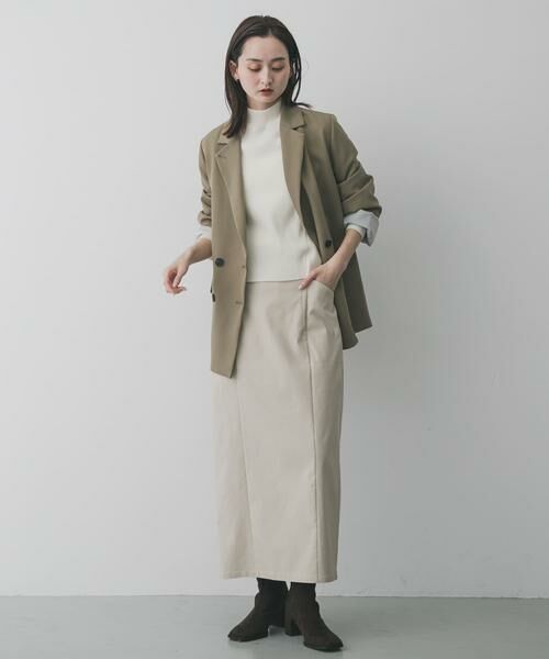 SENSE OF PLACE by URBAN RESEARCH / センスオブプレイス バイ アーバンリサーチ ブーツ（ショート丈） | スクエアトウセンターシームストレッチブーツ | 詳細2