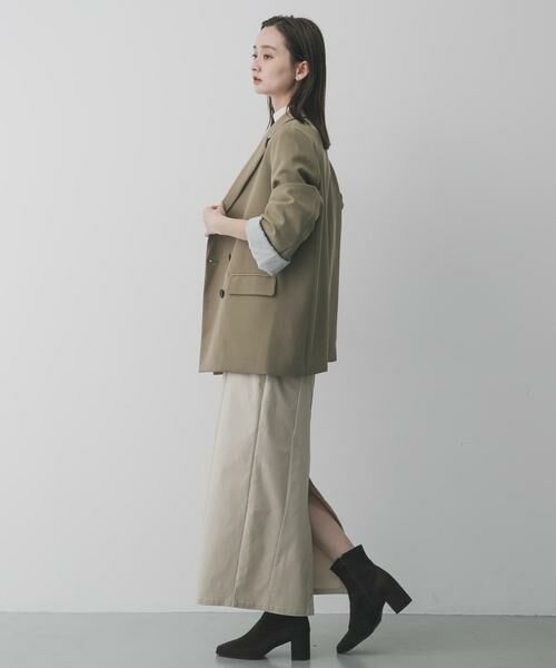 SENSE OF PLACE by URBAN RESEARCH / センスオブプレイス バイ アーバンリサーチ ブーツ（ショート丈） | スクエアトウセンターシームストレッチブーツ | 詳細3