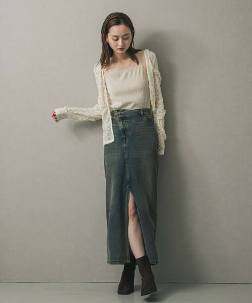 SENSE OF PLACE by URBAN RESEARCH / センスオブプレイス バイ アーバンリサーチ ブーツ（ショート丈） | スクエアトウセンターシームストレッチブーツ | 詳細8