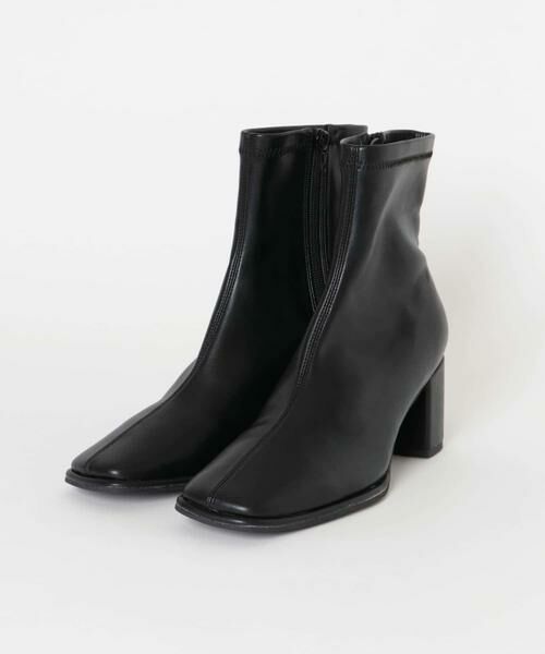 SENSE OF PLACE by URBAN RESEARCH / センスオブプレイス バイ アーバンリサーチ ブーツ（ショート丈） | スクエアトウセンターシームストレッチブーツ | 詳細22