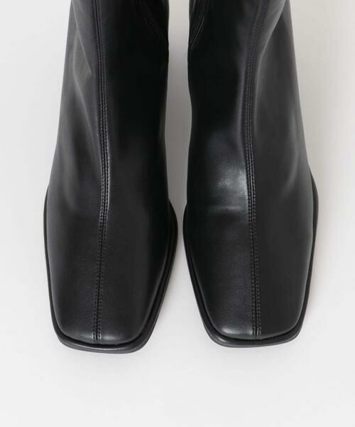SENSE OF PLACE by URBAN RESEARCH / センスオブプレイス バイ アーバンリサーチ ブーツ（ショート丈） | スクエアトウセンターシームストレッチブーツ | 詳細25