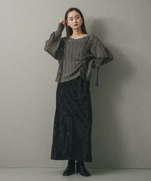 SENSE OF PLACE by URBAN RESEARCH / センスオブプレイス バイ アーバンリサーチ ブーツ（ショート丈） | スクエアトウセンターシームストレッチブーツ | 詳細16