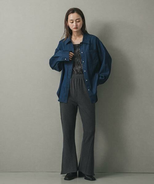 SENSE OF PLACE by URBAN RESEARCH / センスオブプレイス バイ アーバンリサーチ ブーツ（ショート丈） | スクエアトウセンターシームストレッチブーツ | 詳細17