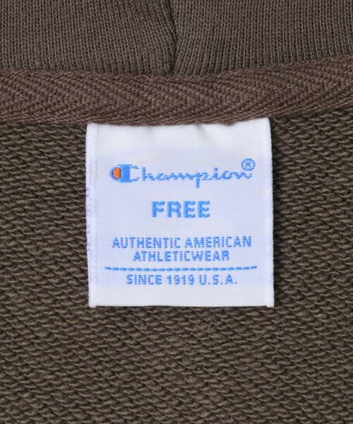 SENSE OF PLACE by URBAN RESEARCH / センスオブプレイス バイ アーバンリサーチ パーカー | 『別注』Champion×SENSE OF PLACE　ジップパーカー | 詳細19