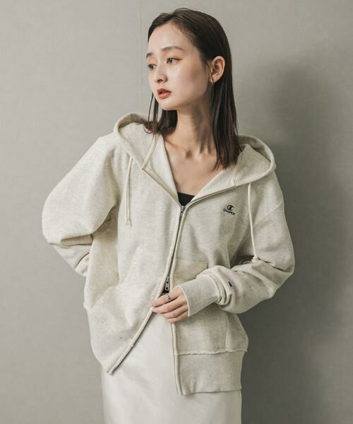 SENSE OF PLACE by URBAN RESEARCH / センスオブプレイス バイ アーバンリサーチ パーカー | 『別注』Champion×SENSE OF PLACE　ジップパーカー | 詳細23