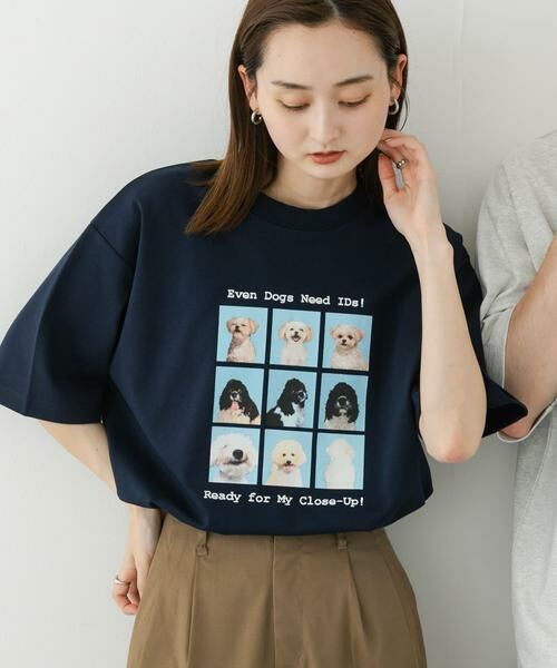 SENSE OF PLACE by URBAN RESEARCH / センスオブプレイス バイ アーバンリサーチ Tシャツ | 『ユニセックス』Dog graphic Short-Sleeve T-shirts | 詳細1