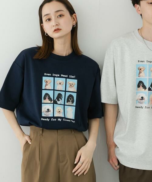 SENSE OF PLACE by URBAN RESEARCH / センスオブプレイス バイ アーバンリサーチ Tシャツ | 『ユニセックス』Dog graphic Short-Sleeve T-shirts | 詳細2