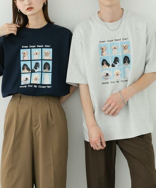 SENSE OF PLACE by URBAN RESEARCH / センスオブプレイス バイ アーバンリサーチ Tシャツ | 『ユニセックス』Dog graphic Short-Sleeve T-shirts | 詳細3