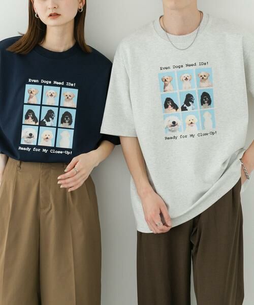SENSE OF PLACE by URBAN RESEARCH / センスオブプレイス バイ アーバンリサーチ Tシャツ | 『ユニセックス』Dog graphic Short-Sleeve T-shirts | 詳細4