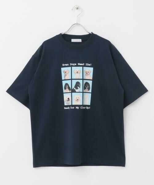 SENSE OF PLACE by URBAN RESEARCH / センスオブプレイス バイ アーバンリサーチ Tシャツ | 『ユニセックス』Dog graphic Short-Sleeve T-shirts | 詳細8