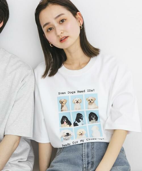 SENSE OF PLACE by URBAN RESEARCH / センスオブプレイス バイ アーバンリサーチ Tシャツ | 『ユニセックス』Dog graphic Short-Sleeve T-shirts | 詳細10
