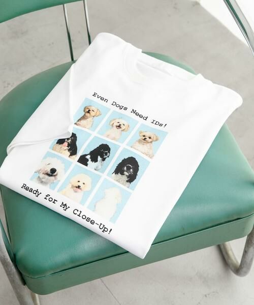 SENSE OF PLACE by URBAN RESEARCH / センスオブプレイス バイ アーバンリサーチ Tシャツ | 『ユニセックス』Dog graphic Short-Sleeve T-shirts | 詳細24