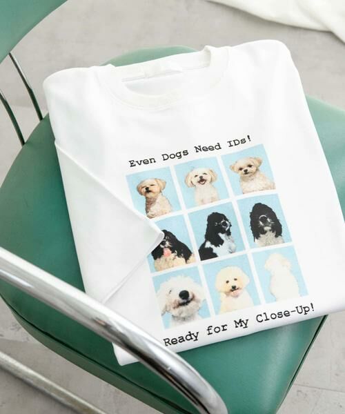 SENSE OF PLACE by URBAN RESEARCH / センスオブプレイス バイ アーバンリサーチ Tシャツ | 『ユニセックス』Dog graphic Short-Sleeve T-shirts | 詳細25