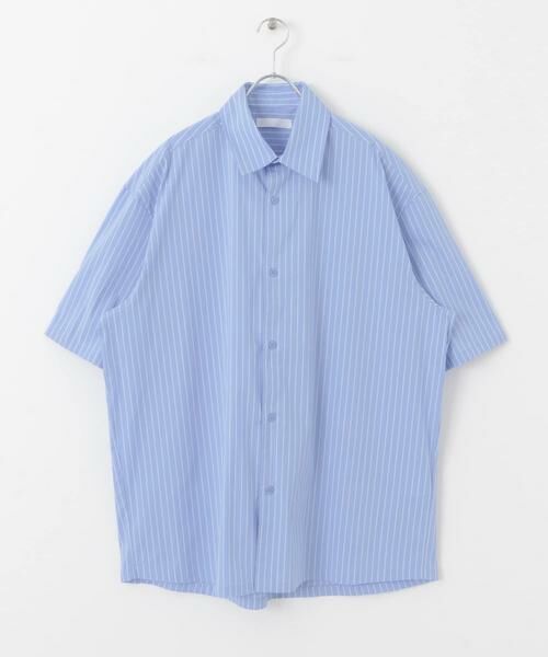 SENSE OF PLACE by URBAN RESEARCH / センスオブプレイス バイ アーバンリサーチ シャツ・ブラウス | 『ユニセックス』ストライプレギュラーカラールーズショートスリーブシャツ | 詳細16