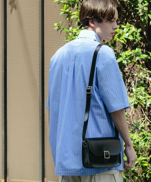 SENSE OF PLACE by URBAN RESEARCH / センスオブプレイス バイ アーバンリサーチ シャツ・ブラウス | 『ユニセックス』ストライプレギュラーカラールーズショートスリーブシャツ | 詳細9