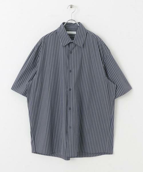 SENSE OF PLACE by URBAN RESEARCH / センスオブプレイス バイ アーバンリサーチ シャツ・ブラウス | 『ユニセックス』ストライプレギュラーカラールーズショートスリーブシャツ | 詳細30