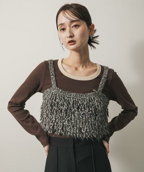 SENSE OF PLACE by URBAN RESEARCH / センスオブプレイス バイ アーバンリサーチ Tシャツ | ラウンドネックリブTシャツ | 詳細2