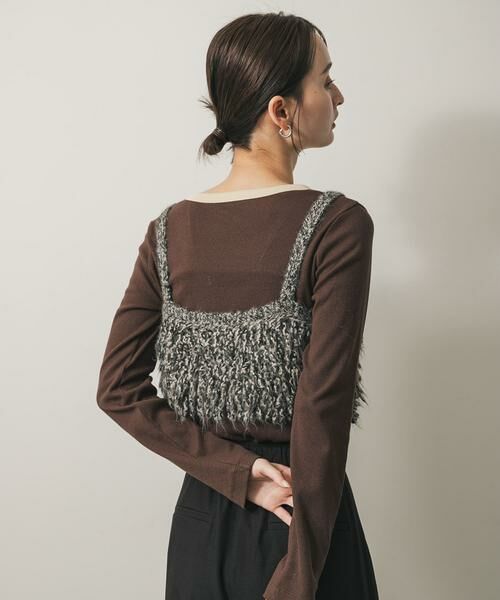 SENSE OF PLACE by URBAN RESEARCH / センスオブプレイス バイ アーバンリサーチ Tシャツ | ラウンドネックリブTシャツ | 詳細3