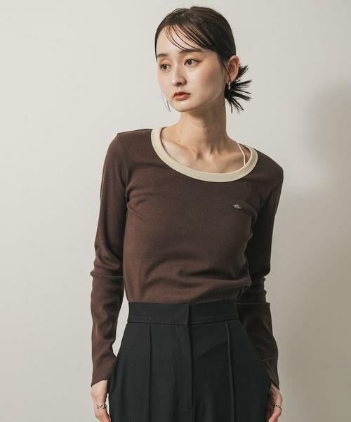 SENSE OF PLACE by URBAN RESEARCH / センスオブプレイス バイ アーバンリサーチ Tシャツ | ラウンドネックリブTシャツ | 詳細6