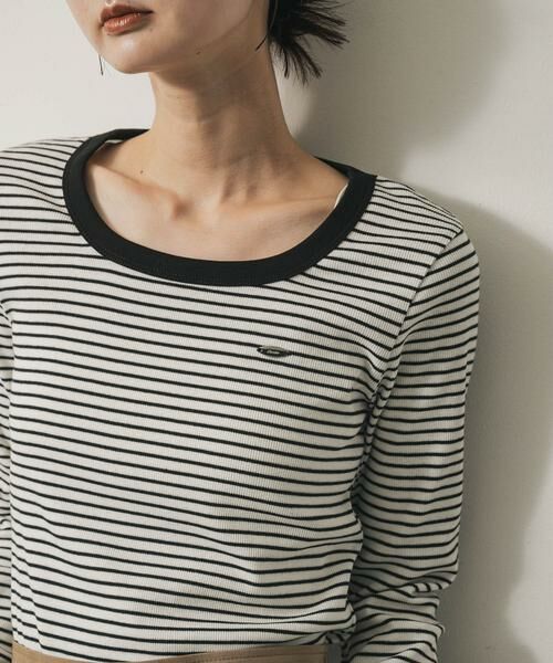 SENSE OF PLACE by URBAN RESEARCH / センスオブプレイス バイ アーバンリサーチ Tシャツ | ラウンドネックリブTシャツ | 詳細10