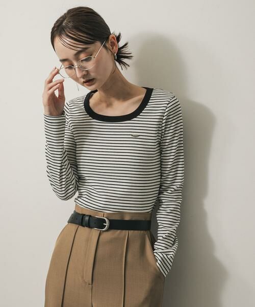 SENSE OF PLACE by URBAN RESEARCH / センスオブプレイス バイ アーバンリサーチ Tシャツ | ラウンドネックリブTシャツ | 詳細11