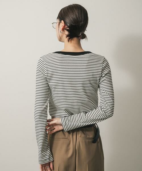 SENSE OF PLACE by URBAN RESEARCH / センスオブプレイス バイ アーバンリサーチ Tシャツ | ラウンドネックリブTシャツ | 詳細12