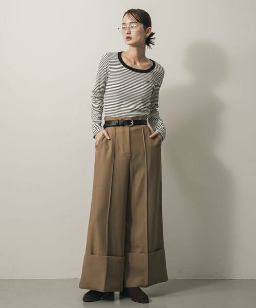 SENSE OF PLACE by URBAN RESEARCH / センスオブプレイス バイ アーバンリサーチ Tシャツ | ラウンドネックリブTシャツ | 詳細13